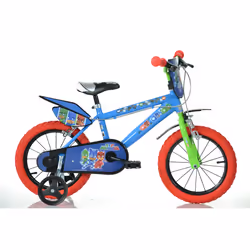 Dino Bikes Bicicletta Per bambini pjmasks 16" nylon, Bicicletta da città, Bambini, Maschio, Verticale, 48,3 cm (19"), Acciaio
