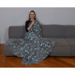 Kanguru Plaid Glow Butterflies