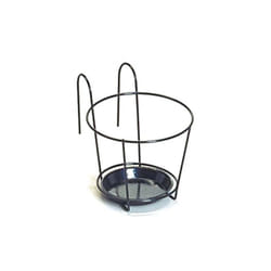 Portavaso singolo, con sottovaso, ø 15 cm