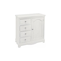 Yes Everyday Credenza Blanc 1 Anta 4 Cassetti