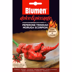 Blumen Peperone Trinidad Moruga Scorpion, Pepe
