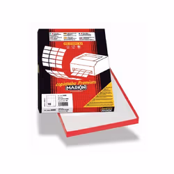 Markin 210C511RIM, Bianco, Rettangolo, Rimovibile, A4, Cellulosa, 70 g/m²