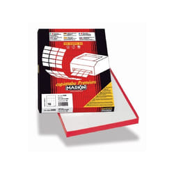 Markin 210A431 etichetta autoadesiva Rettangolo con angoli arrotondati Permanente Bianco 1200 pz