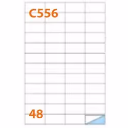 Markin 210C556 etichetta per stampante Bianco