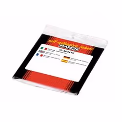 Markin X11034 etichetta autoadesiva Rettangolo con angoli arrotondati Permanente Bianco 120 pz