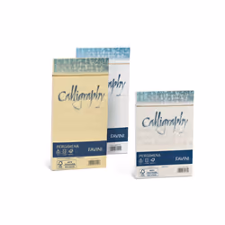 Favini Pergamena Calligraphy, Beige, 90 g/m², 110 mm, 220 mm, 25 pz, Forest Stewardship Council (FSC)
