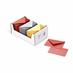 Favini A57X211, Oro, Rosso, Argento, 120 g/m², 72 mm, 110 mm, 150 pz, Forest Stewardship Council (FSC)