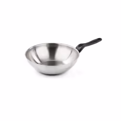 Barazzoni Saltapasta/Wok 28cm Le Inoxidabili, Rotondo, Wok/padella per cottura al salto, Nero, Acciaio inox, Acciaio inox, Cl ...