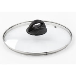 Barazzoni 84913503203 coperchio per pentola Nero, Trasparente