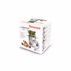 Barazzoni 487051016 pentola per cottura a vapore 4,2 L Acciaio inox
