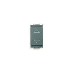 Vimar - Doppio Pulsante Idea a commutatore 10A con frecce antracite 16150