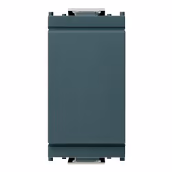 Interruttore Vimar Idea 1P 16 AX 250V, 1 modulo colore grigio. Max 100W per lampade con alimentatore integrato (IEC 60669-1:2 ...