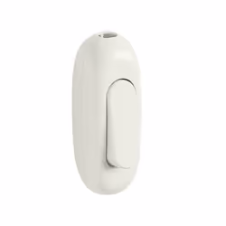 Deviatore terminale 2[16] A 250 V~, tasto a bilanciere, per cavo tondo, bianco