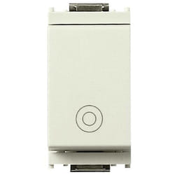 Vimar - idea pulsante 1p 10a 250 v bianca 16080.b