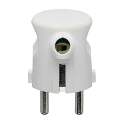 00241.B Spina 2P+T 16A S31 Uscita Cavo 90° Bianco
