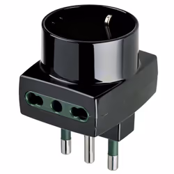 Vimar 323, 230 V, 16 A, Nero, CE, IMQ, EAC, Avvertenza per adattatori, Direttiva RAEE, 1 pz