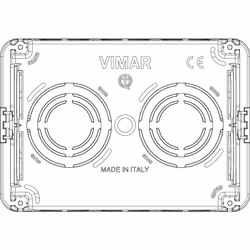 Vimar V71303 cassetta di scarico Blu - Vista aggiuntiva 5