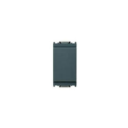 Vimar - copriforo liscio serie civile idea colore grigio 16542