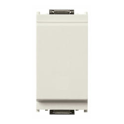 Copriforo Falso Polo Vimar Idea Liscio Bianco 16542.B