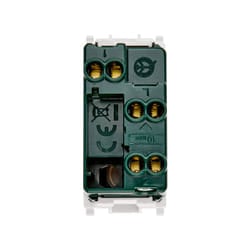 14004 Deviatore elettrico 1P 10AX bianco illuminabile plana - Vimar