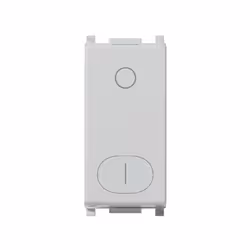 Interruttore bipolare Vimar Plana bianco detto anche interruttore 0/1. L'interruttore solitamente viene usato per gli elettro ...