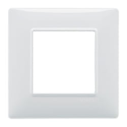 Vimar - Plana placca 2 moduli colore bianco 14642.01