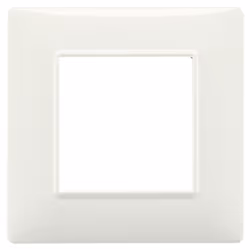 Vimar 14642.02, Bianco, Plastica, IP00, CE, IMQ, QCERT, UKCA, 80 mm, 80 mm