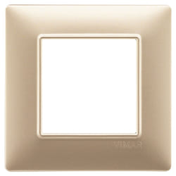 Vimar 14642.22 Placca copripresa e copri interruttori Beige