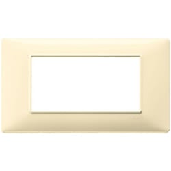 Vimar - Plana placca 4 moduli colore crema 14654.04