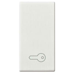 Vimar - plana tasto intercambiabile illuminabile 1 modulo con simbolo chiave 14021.p