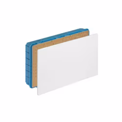 VIMAR V70011 Scatola di derivazione da incasso con coperchio bianco e viti di fissaggio 5 separatori in dotazione Dimensioni  ...