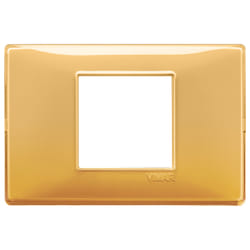 Vimar 14652.43 Placca copripresa e copri interruttori Giallo