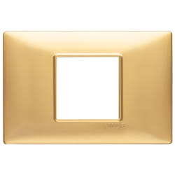 Vimar 14652.25 Placca copripresa e copri interruttori Oro