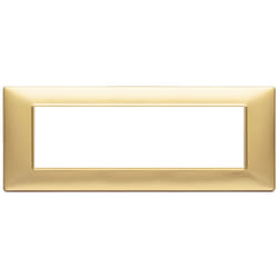 Vimar 14657.25 Placca copripresa e copri interruttori Oro
