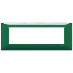 Vimar 14657.47 Placca copripresa e copri interruttori Verde