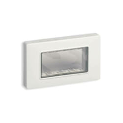Vimar - calotta stagna ip55 4 moduli bianca eikon, arke e plana. 14944.01