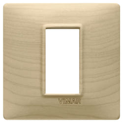 Vimar 14641.61 Placca copripresa e copri interruttori Legno