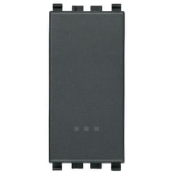 Vimar - eikon deviatore 1 polo 16a colore grigio 20005