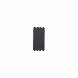 Interruttore 1P 16 AX 250 V~ illuminabile, tasto sostituibile, grigio