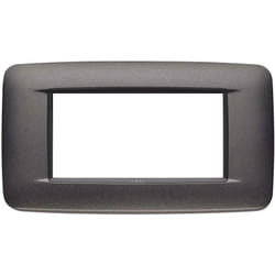 Vimar - eikon placca 4 posti antracite matt 20684.15