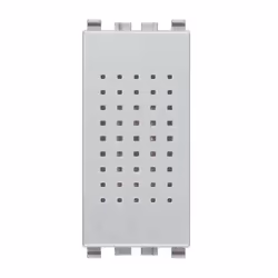 Pulsante Suoneria Vimar Eikon 230V, 1 modulo, colore grigio next. Caratteristiche: Serie Vimar Eikon Suoneria 230 V Frequenza ...