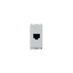 Plana Silver presa telefonica RJ11 14320.SL - Vimar