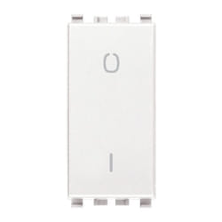 Vimar - Invertitore Bipolare Eikon bianco 2P 16A illuminabile 20015.B