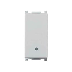 Plana deviatore 1p 10a illuminabile colore silver 14004.sl - Vimar