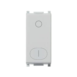 Plana silver interruttore 2p 16 ax 250 v, illuminabile, silver 14015.sl - Vimar