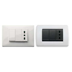 Vimar - Pulsante 1p no 10a bianco plana