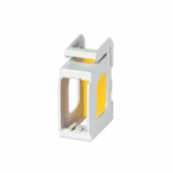 Supporto 1 modulo per installazione su guida DIN (60715 TH35) di apparecchi Eikon, Arké e Plana, occupa 1,5 moduli da 17,5 mm ...