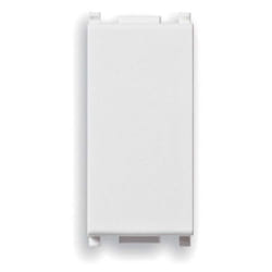 Vimar - Copriforo plana bianco 1pz