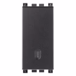 Deviatore 1P 16 AX 250 V illuminabile, tasto sostituibile, grigio. Max 200 W per lampade con alimentatore integrato (IEC 6066 ...