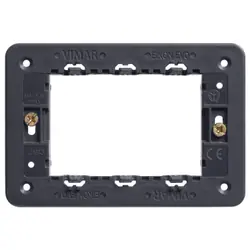 Vimar Eikon- supporto 3 moduli 21613